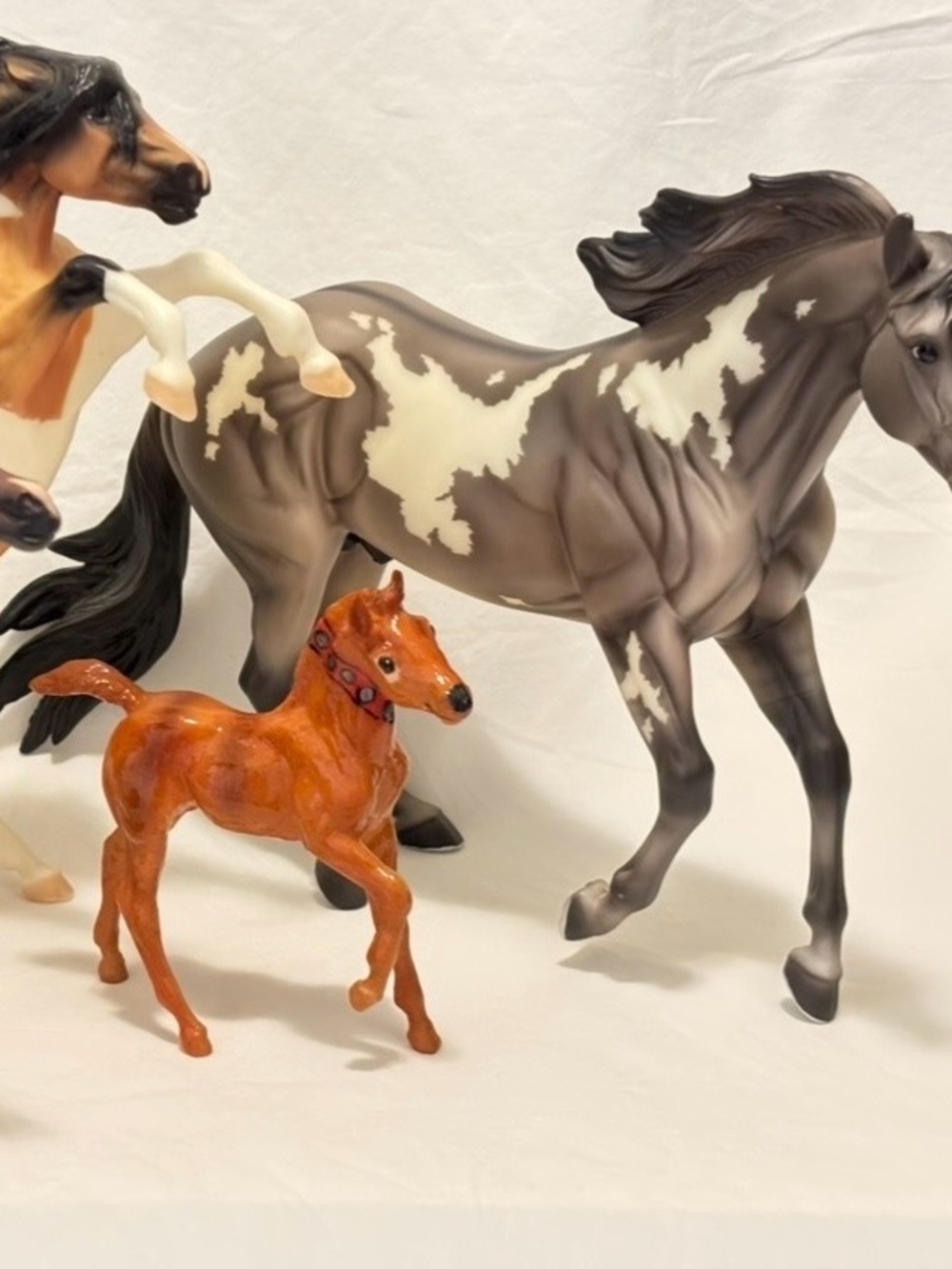 Breyer Lot of 3 Platinum Star, Hongvi Sombra Stallion & CM Andalusian Foal